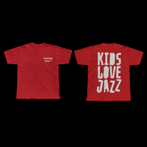Kids Love Jazz T-shirt RED