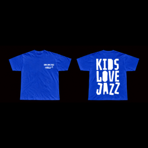 Kids Love Jazz T-shirt BLUE